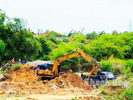 Tràn lan khai thác cát trái phép