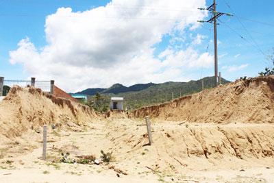 Xử lý nhiều trường hợp khai thác đất trái phép