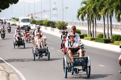 International visitors in Nha Trang