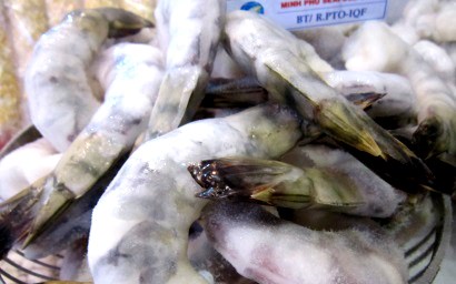 Thuế chống bán phá giá tôm đông lạnh nhập khẩu vào Mỹ còn 0,91%.