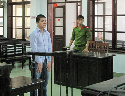 Bị cáo Nguyễn Tấn Quốc.