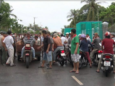 2 người bị sét đánh chết khi đi bắt ốc