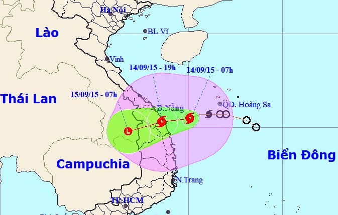 Tin bão khẩn cấp, cơn bão số 3