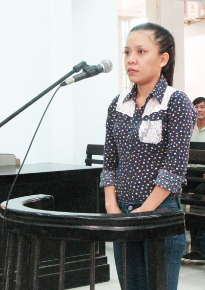 Bị cáo Lê Thị Phương Ly