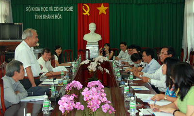 Ông Đào Công Thiên kết luận tại cuộc họp