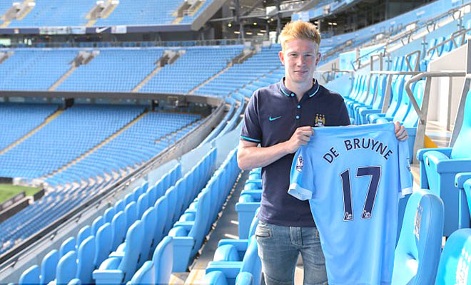 Kevin De Bruyne, nhân tố mới của Manchester City.