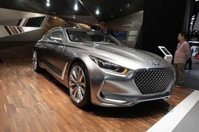 Hyundai tính chen chân vào thị trường xe sang bằng Vision G Coupe Concept