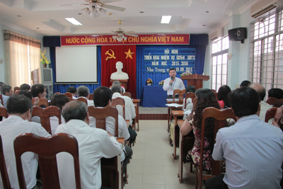 Quang cảnh hội nghị.