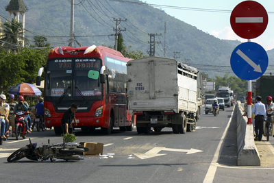Hiện trường vụ tai nạn