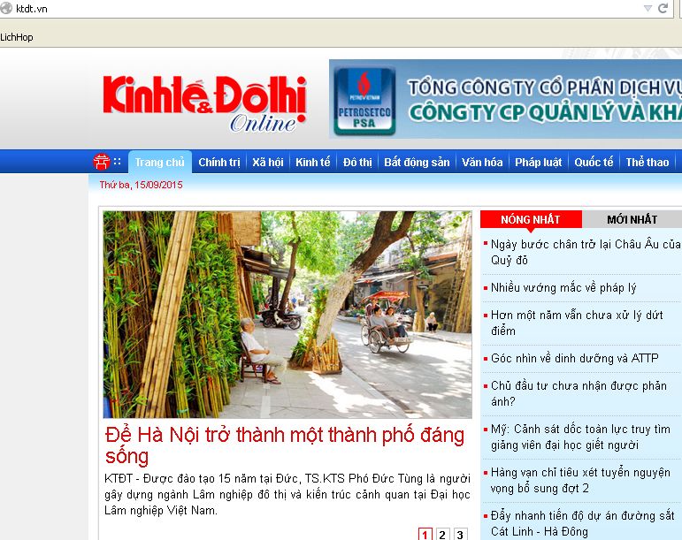 Báo điện tử phải sử dụng ít nhất 1 tên miền