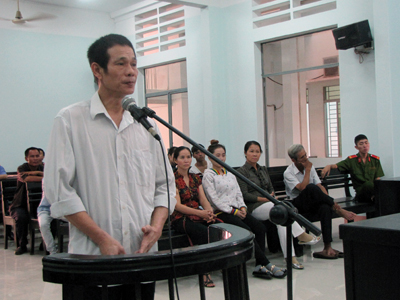 Bị cáo Nguyễn Tình