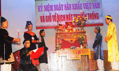 Kỷ niệm ngày Sân khấu Việt Nam