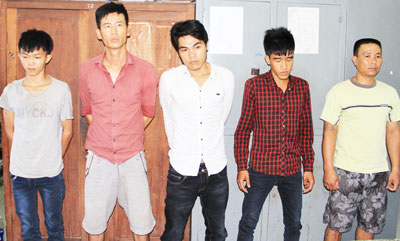 Bắt nhóm côn đồ cưỡng đoạt tài sản của người mua bán hải sản