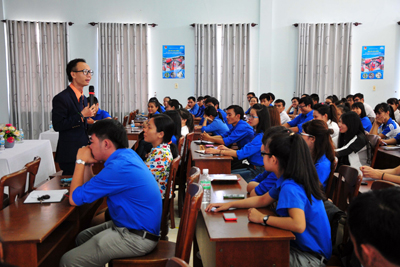 Các đoàn viên, thanh niên được trang bị kỹ năng khởi nghiệp