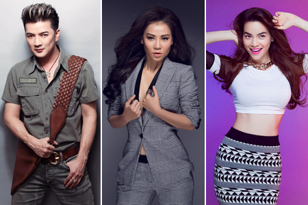 Nhiều ca sĩ nổi tiếng biểu diễn trong đêm chung kết Hoa hậu Hoàn vũ Việt Nam 2015