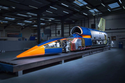 Siêu xe nhanh nhất thế giới Bloodhound SSC đạt tốc độ 1.609km/giờ