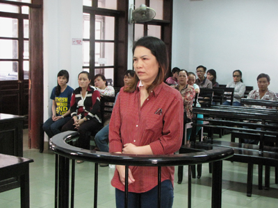 Bị cáo Lê Anh Thuần Việt.