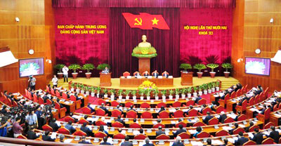 Khai mạc Hội nghị lần thứ 12 Ban Chấp hành Trung ương Đảng khóa XI