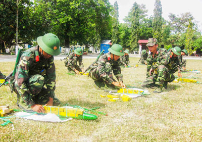 Trung đoàn 974: Nâng cao chất lượng công tác huấn luyện