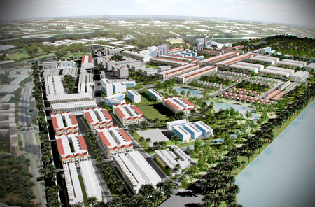 Tổng thể Khu đô thị Lê Hồng Phong II