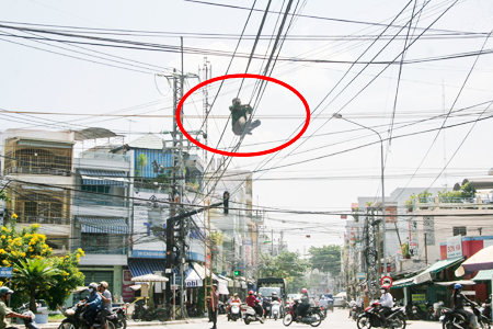 Thi công không an toàn