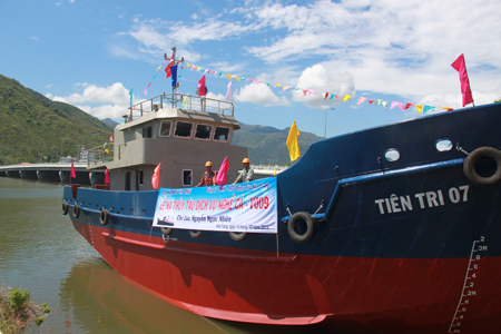 Tàu Tiên Tri 07 được hạ thủy