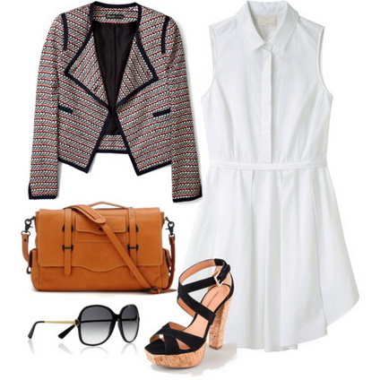 3 phong cách mix đồ với váy trắng xinh