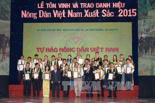 Tôn vinh nhà nông xuất sắc