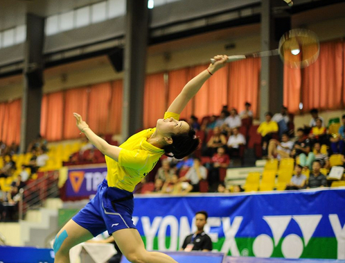 Vũ Thị Trang vào vòng 3 giải Cầu lông Grand Prix Đài Loan 2015.