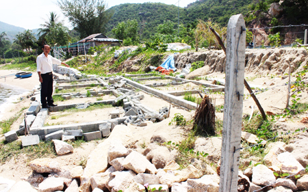 Xử lý nghiêm trường hợp chiếm đất, xây dựng trái phép