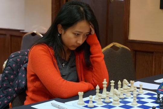 Kỳ thủ Indonesia Sukandar Irine Kharisma vừa gia nhập đội cờ ĐH Webster.