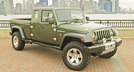 Jeep vẫn ôm mộng làm xe bán tải