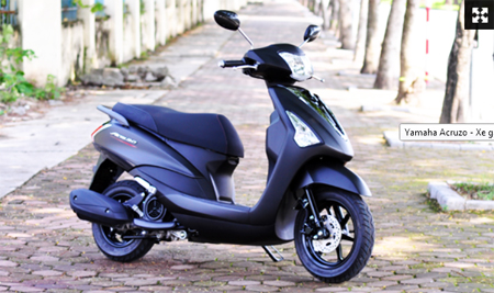Yamaha Acruzo - Xe ga dành cho phụ nữ Việt