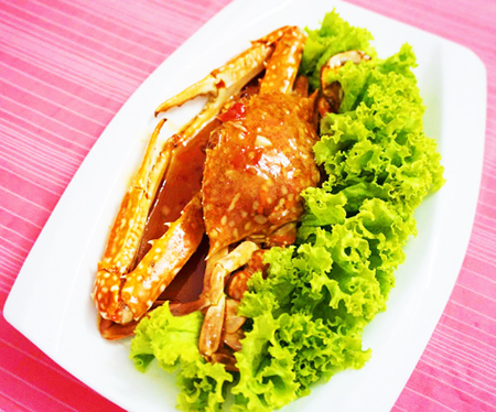 Ghẹ rang me ngon tuyệt cú mèo