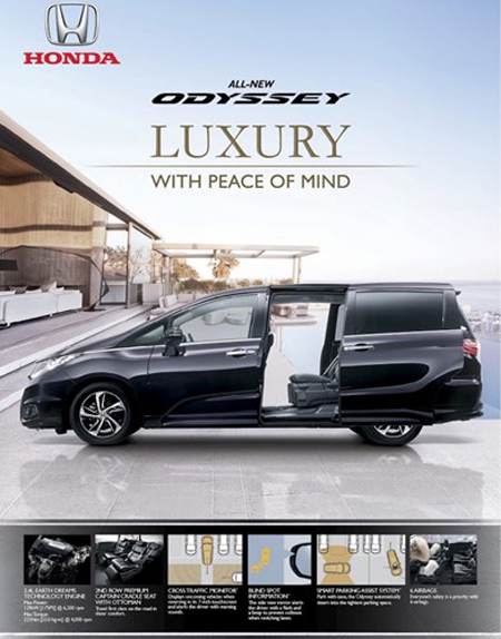Soi xế 2 tỷ MPV Odyssey của Honda Việt Nam tại VMS 2015