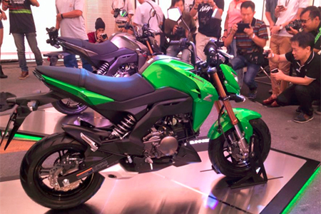 Kawasaki Z125 - 'tiểu Z1000' giá từ 2.000 USD tại Thái Lan
