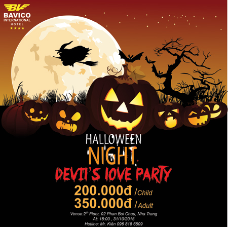 Trải nghiệm đêm Halloween mới lạ tại Bavico Nha Trang