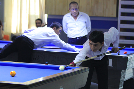 Khanh Hoa three-cushion carom billiards open tournament: opportunity to review billiard movement
