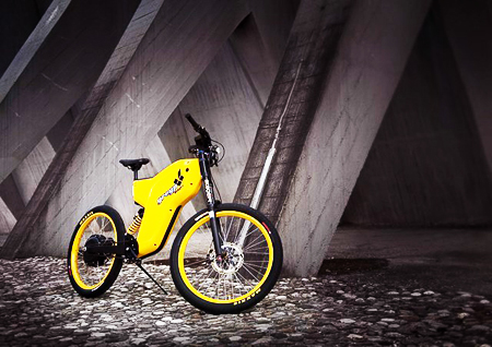 Khám phá xe đạp điện có khả năng tăng tốc tới 80km/h