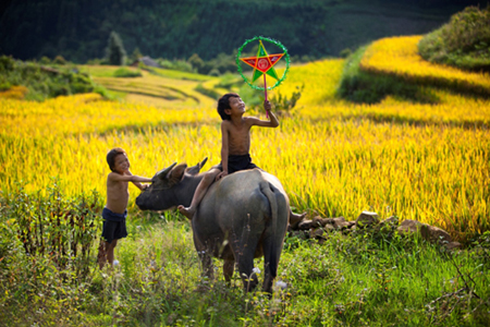 Tác phẩm “Trung Thu vùng biên ải” của tác giả Lê Việt Khánh.