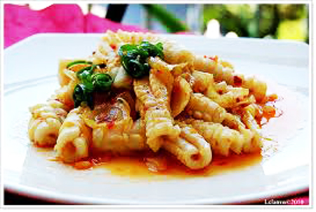 Mực né - món ngon đãi khách