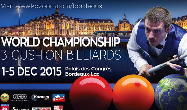 Vietnamese athletes join World Championship 3-Cushion Billiards 2015