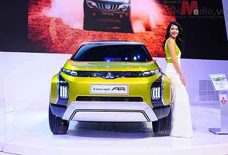 Mitsubishi Concept AR tại triển lãm ô tô Việt Nam 2015.