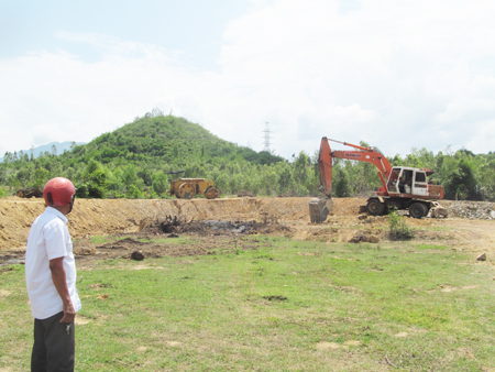 Xây dựng bãi rác Ninh Đông