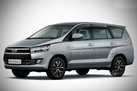 Mẫu xe Toyota Innova "all new" chuẩn bị có mặt