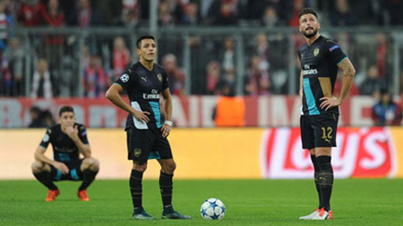 Không rõ các Pháo thủ đã kịp hoàn hồn sau trận thua đau trước Bayern Munich để bước vào trận derby thành London.