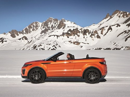 Range Rover Evoque mui trần: Thiết kế sang trọng, hiện đại