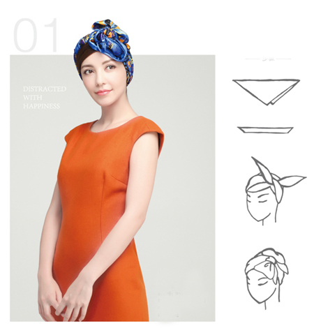 20 cách thắt khăn đẹp, điệu, sang