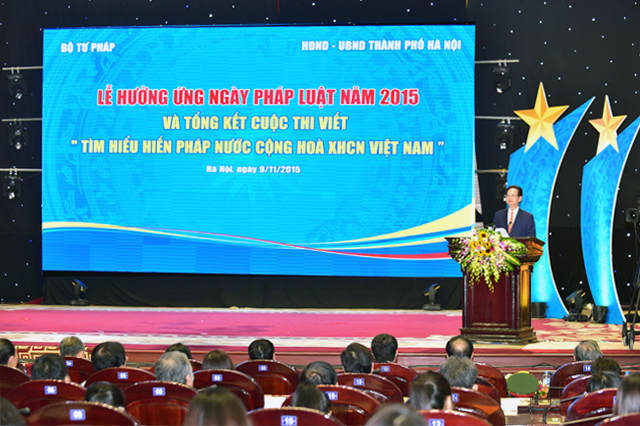 Thủ tướng: Phấn đấu để mỗi ngày trong năm đều là ngày pháp luật