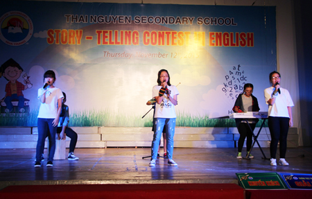 Chung kết cuộc thi kể chuyện bằng Tiếng Anh